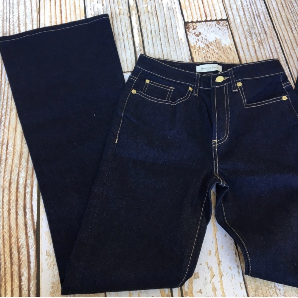 Henry & Belle High-Waist Flare Jeans